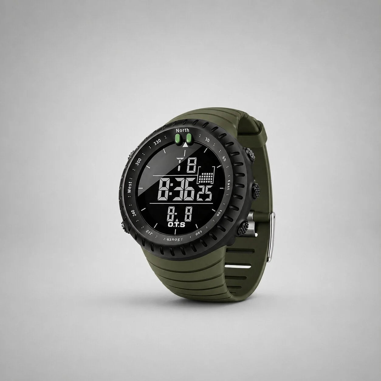 Digital Sports Watch Shockproof Water-Resistant LED Backlight