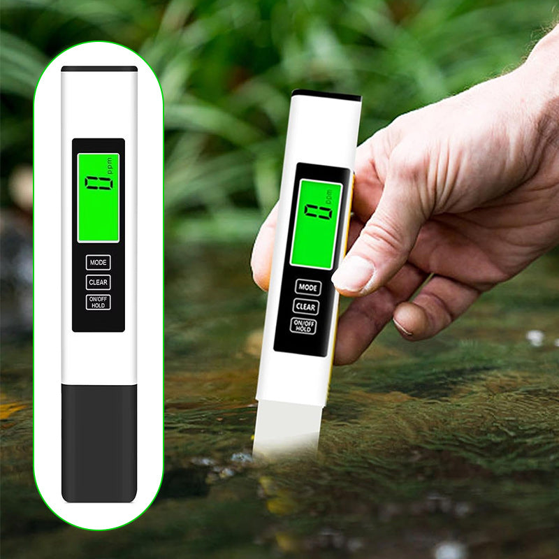 Digital Water Tester 4-in-1 TDS EC Temp Backlit Display