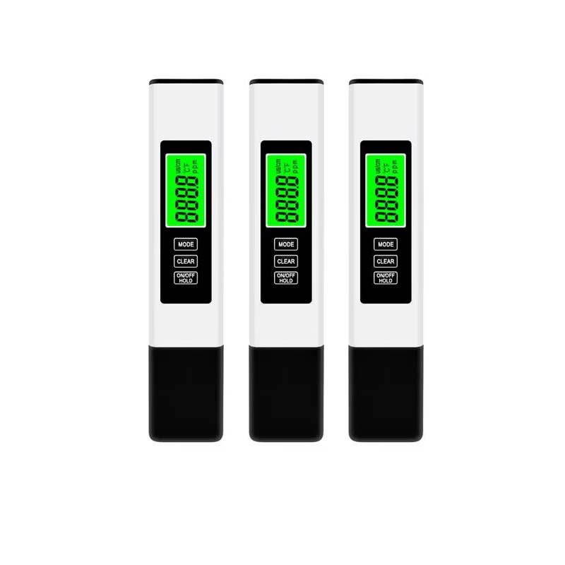 Digital Water Tester 4-in-1 Titanium Probe Backlit Display