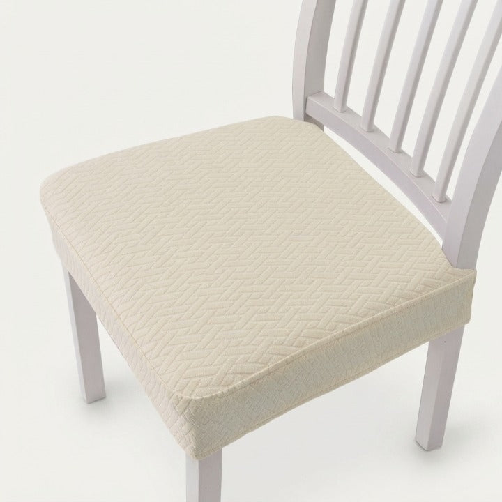 Dining Chair Covers Elastic Jacquard Water-Repellent Set of 4