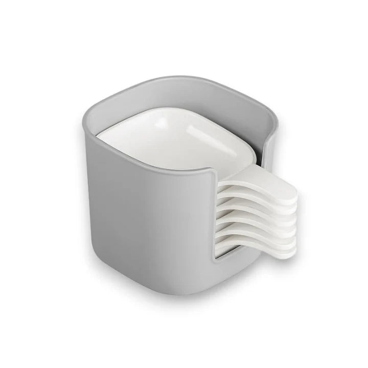 Dip Bowl Set Removable Bowls Space-Saving Holder