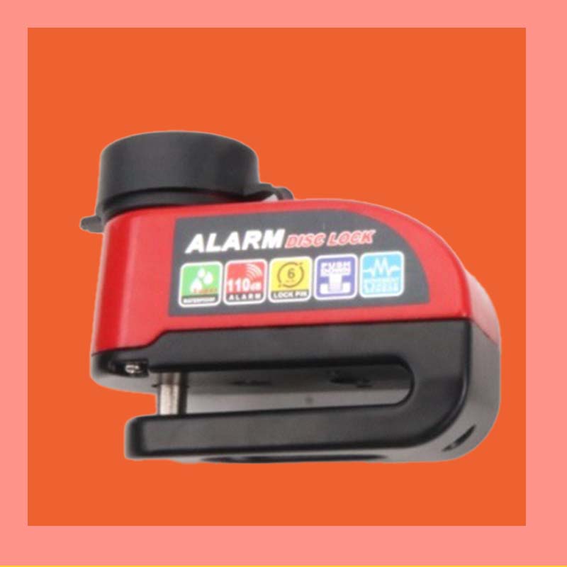 Disc Brake Lock 110 dB Alarm & Motion Sensor