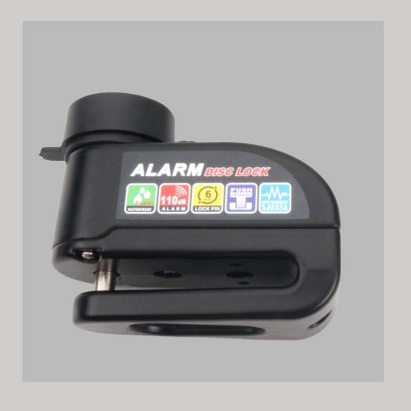 Disc Brake Lock 110 dB Alarm & Motion Sensor