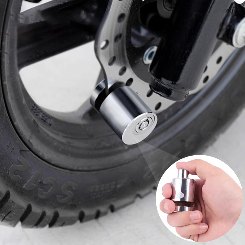 Disc Brake Lock Hardened Steel Weatherproof Universal Fit