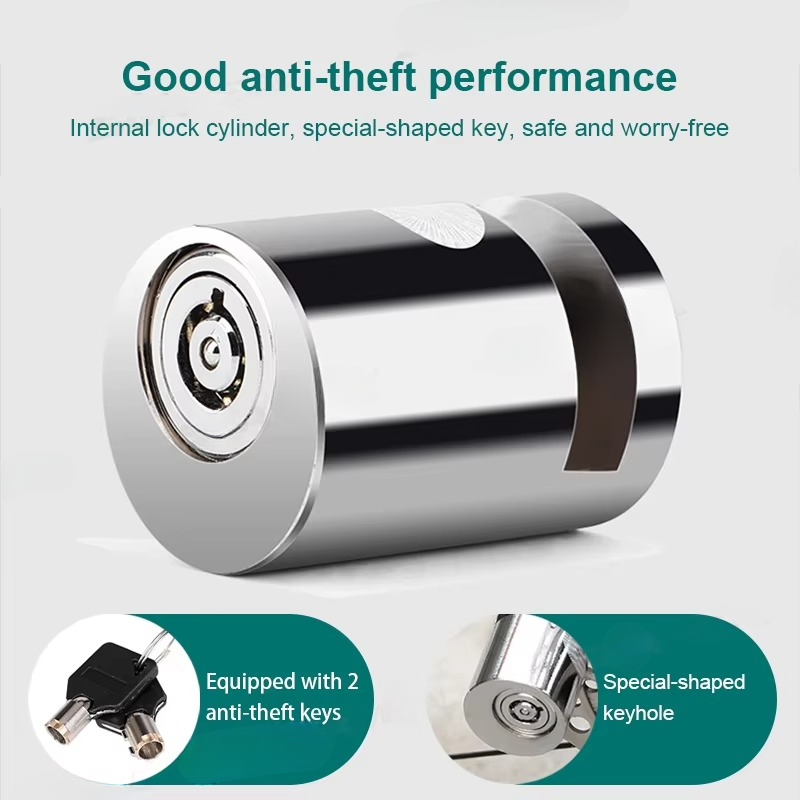 Disc Brake Lock Hardened Steel Weatherproof Universal Fit