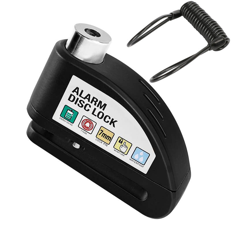 Disc Lock 110 dB Alarm Aluminum Alloy Weatherproof