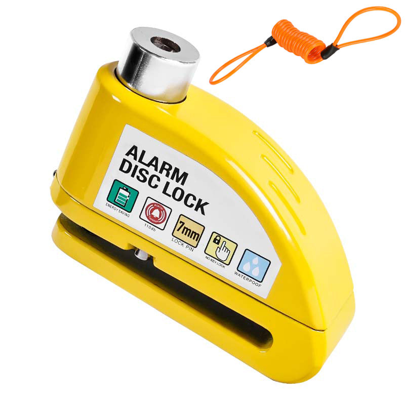 Disc Lock 110 dB Alarm Aluminum Alloy Weatherproof