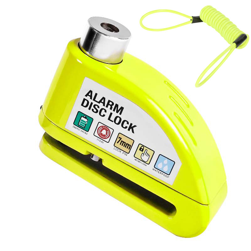 Disc Lock 110 dB Alarm Aluminum Alloy Weatherproof