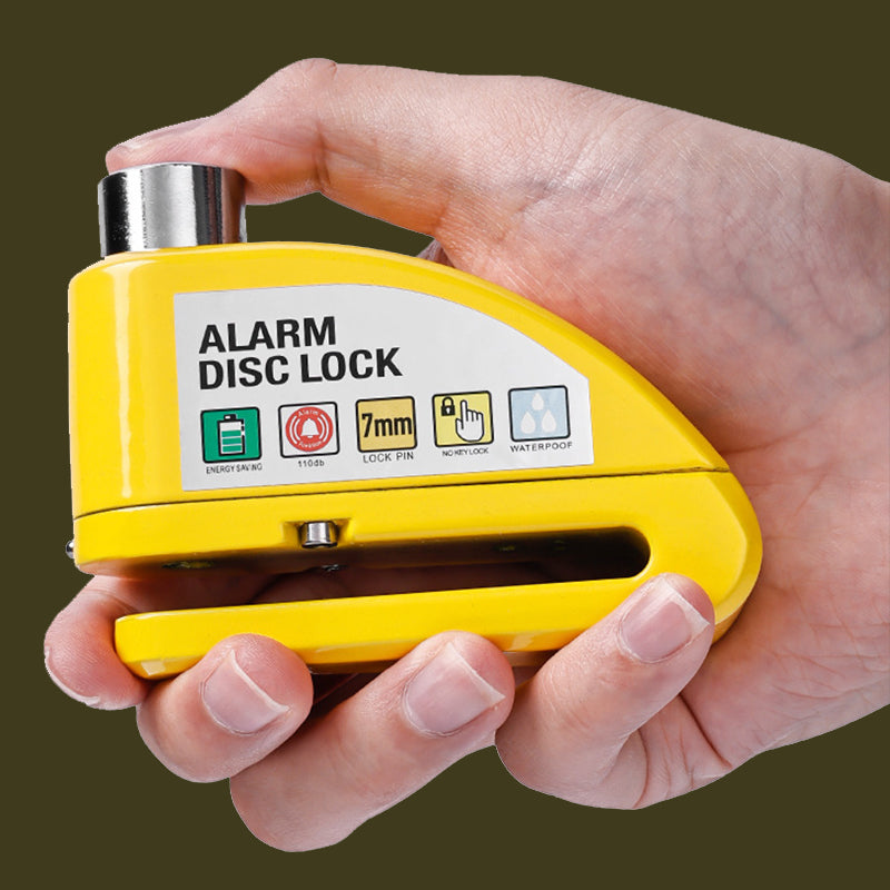 Disc Lock 110 dB Alarm Aluminum Alloy Weatherproof
