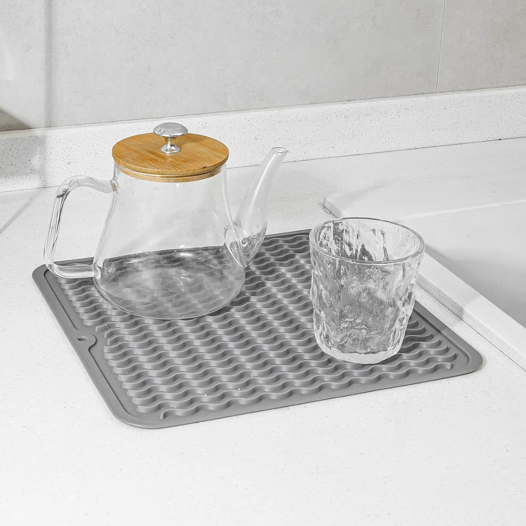 Dish Drying Mat Food-Grade Silicone Non-Slip