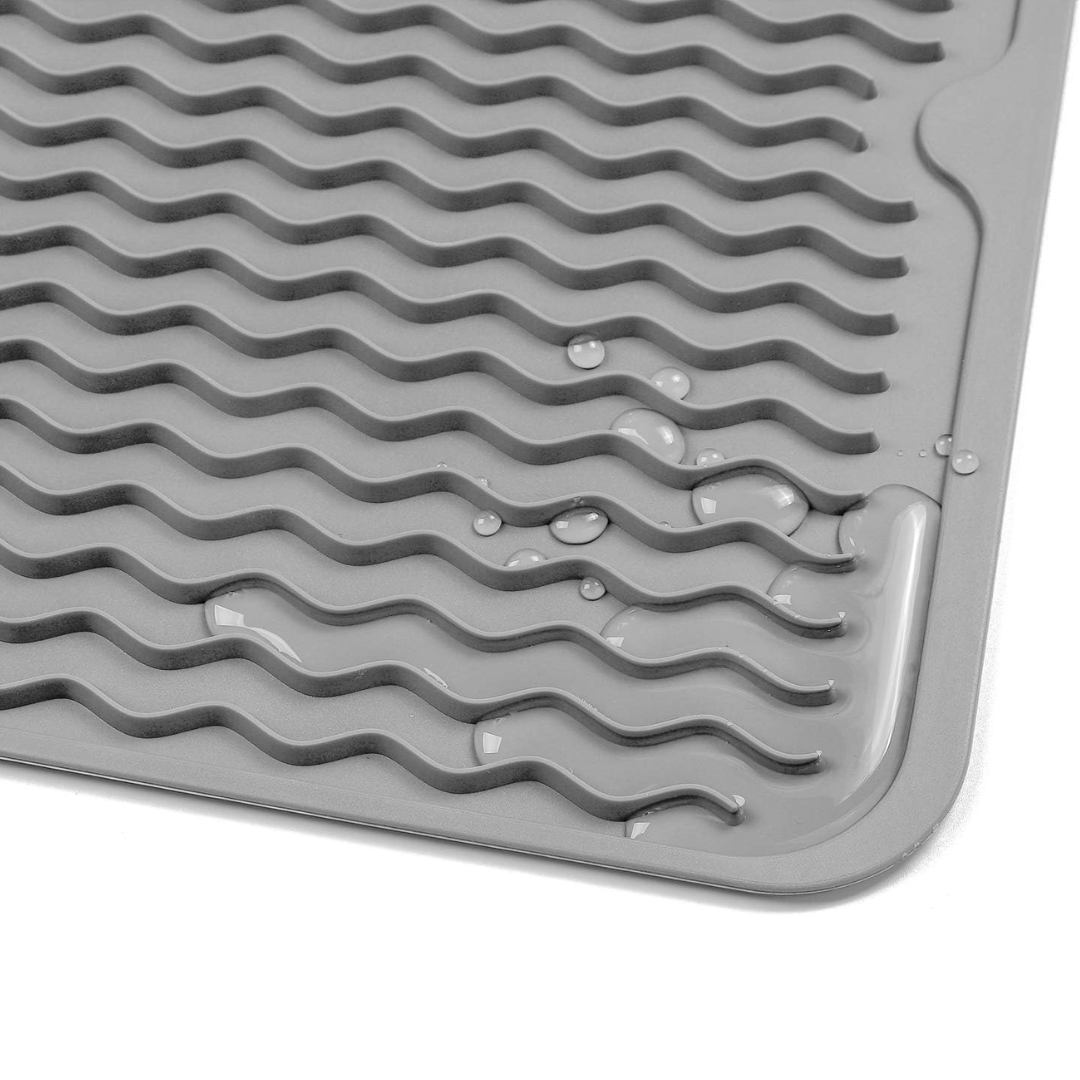 Dish Drying Mat Food-Grade Silicone Non-Slip