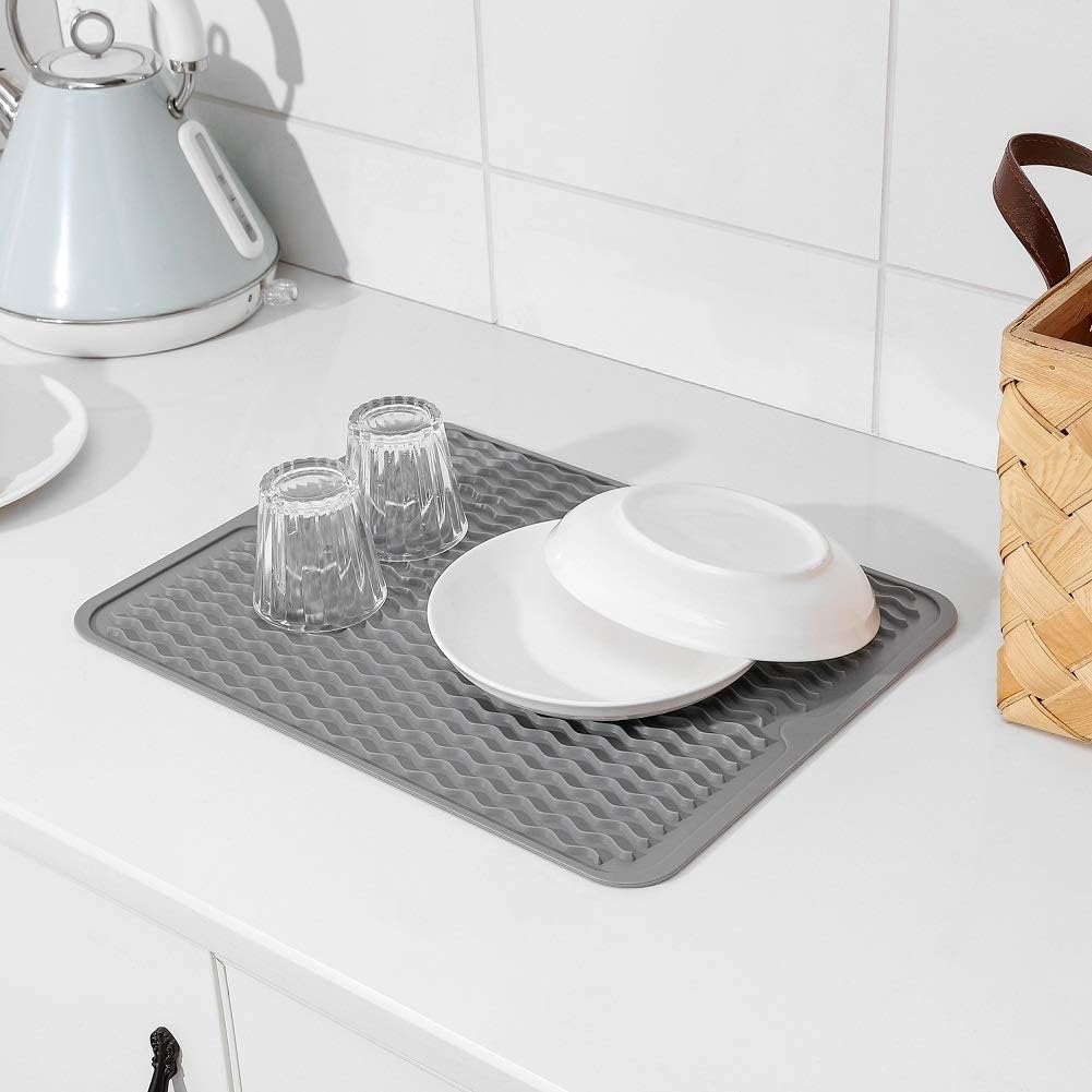 Dish Drying Mat Food-Grade Silicone Non-Slip
