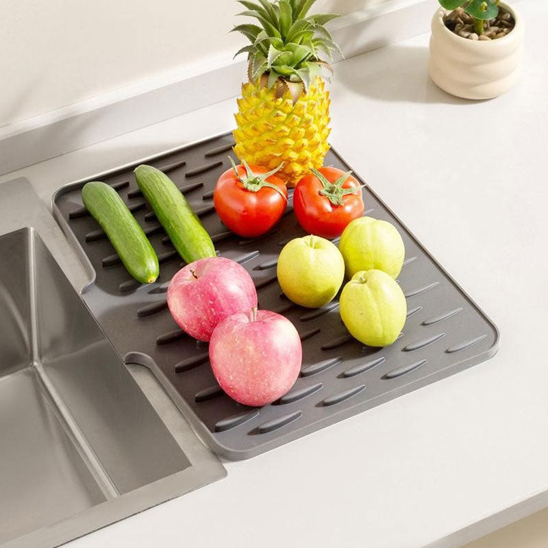 Dish Drying Mat Silicone Non-Slip Heat-Resistant