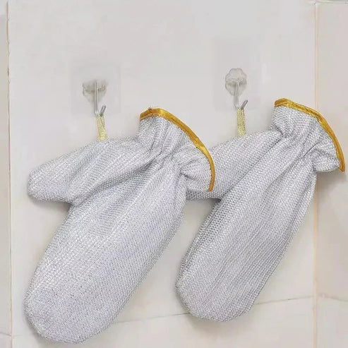 Dishwashing Gloves Heat-Resistant Silicone Ergonomic Grip