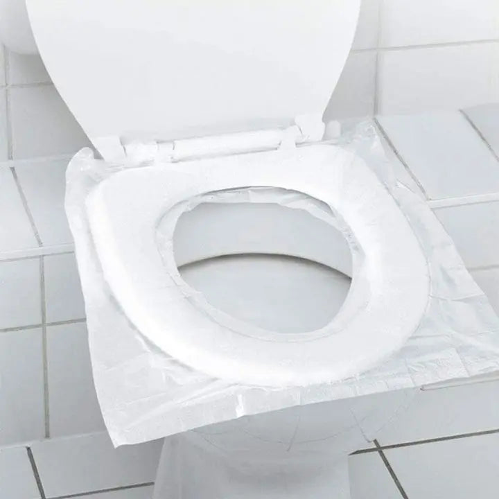 Disposable Toilet Seat Covers Biodegradable Universal Fit 50 Pack