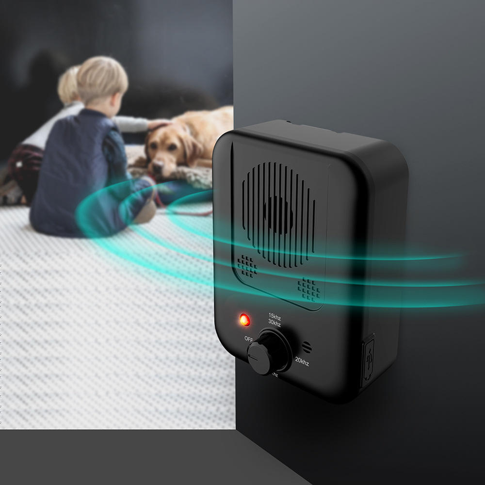 Dog Anti-Bark Device Ultrasonic Multi-Frequency Rechargeable