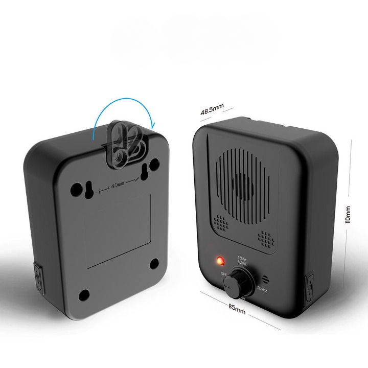 Dog Anti-Bark Device Ultrasonic Multi-Frequency Rechargeable