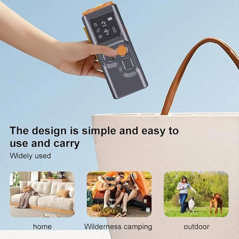 Dog Bark Stopper Ultrasonic & LED USB Rechargeable