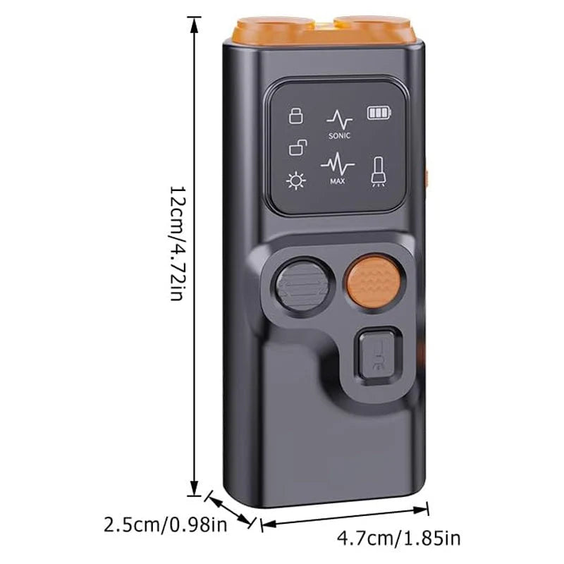 Dog Bark Stopper Ultrasonic & LED USB Rechargeable