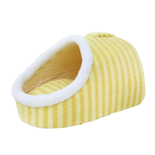 Dog Bed Donut Plush Bolster Raised Rim