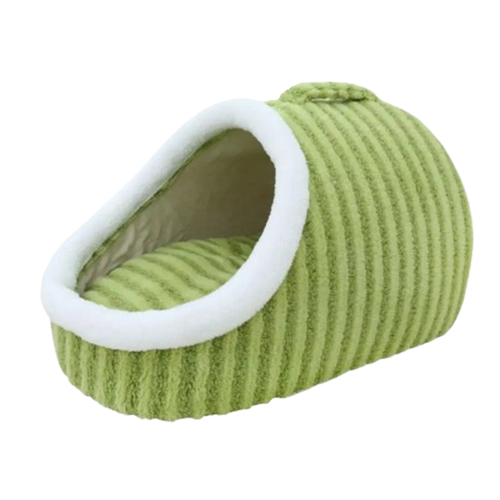 Dog Bed Donut Plush Bolster Raised Rim
