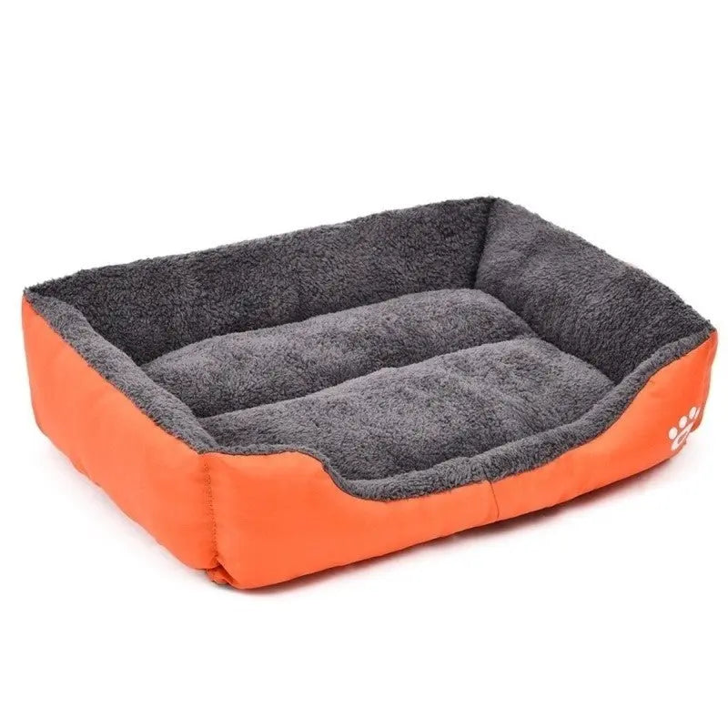 Dog Bed Plush Fleece & Padded Sidewalls Machine Washable