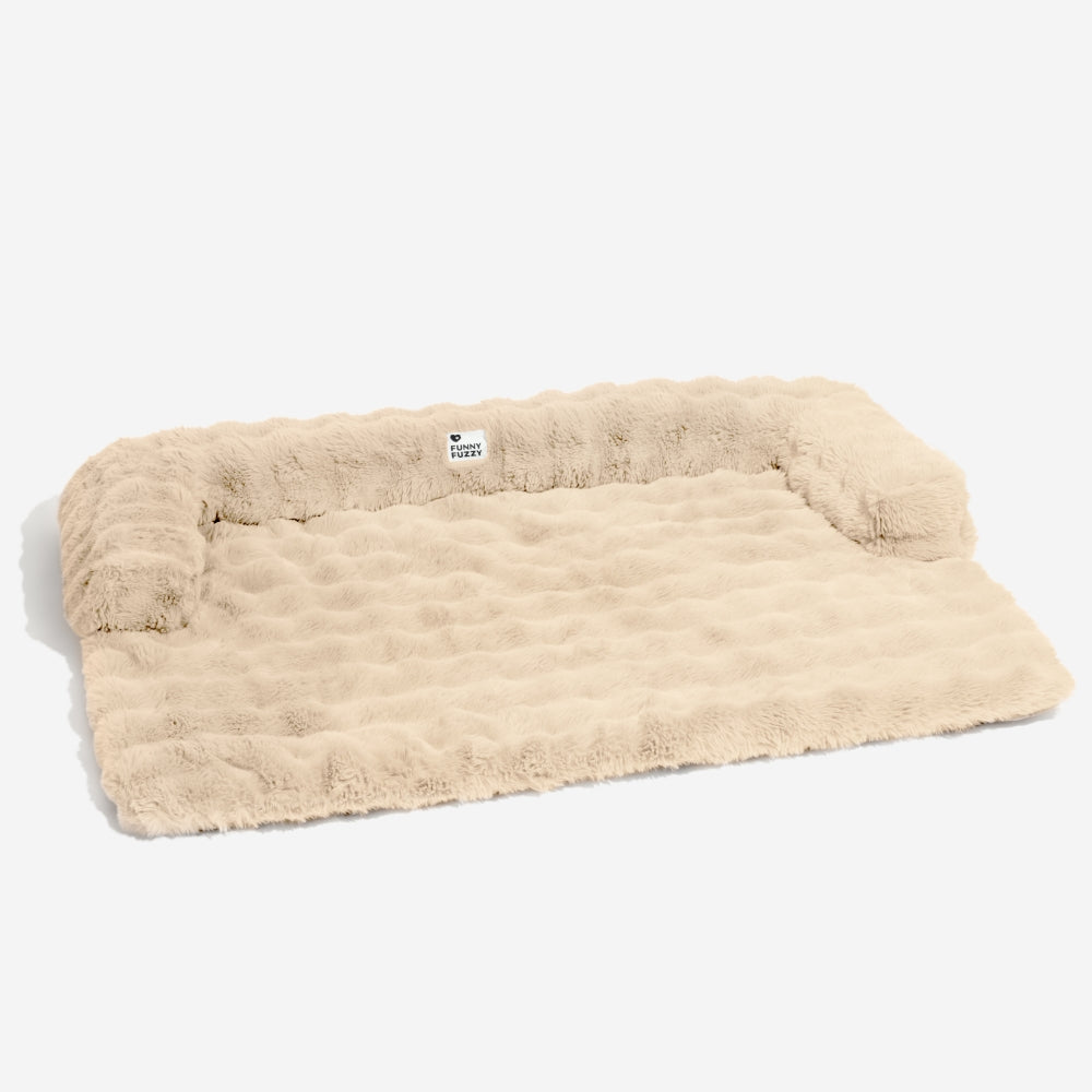 Dog Bed Ultra-Soft Plush Non-Slip Machine Washable