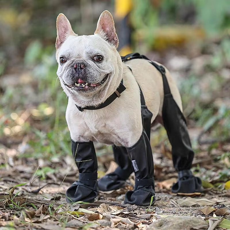 Dog Boots Elastic Neckband Soft Polyester-Cotton