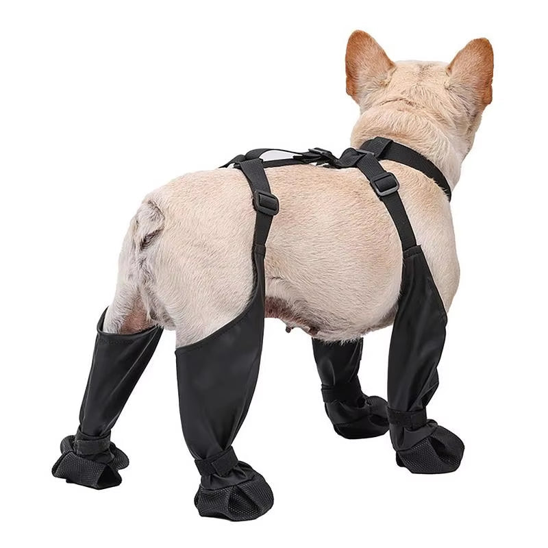Dog Boots Elastic Neckband Soft Polyester-Cotton