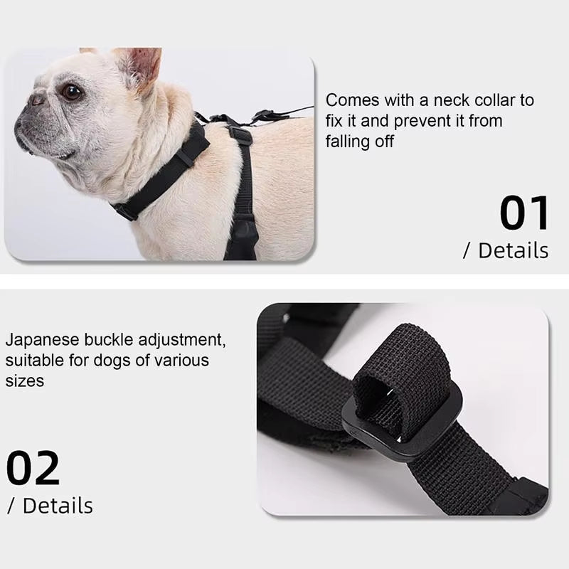 Dog Boots Elastic Neckband Soft Polyester-Cotton