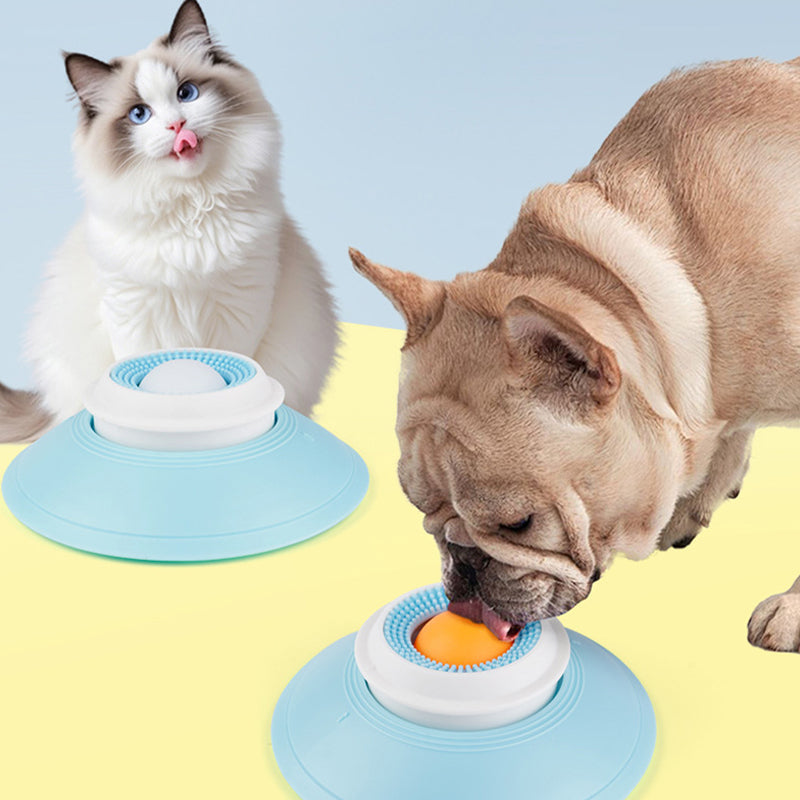 Dog Bowl Floating Ball Slow Feed Non-Slip Base