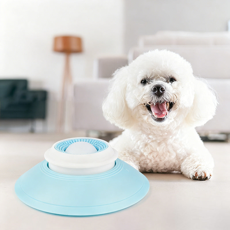 Dog Bowl Floating Ball Slow Feed Non-Slip Base