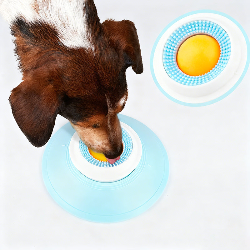 Dog Bowl Floating Ball Slow Feed Non-Slip Base