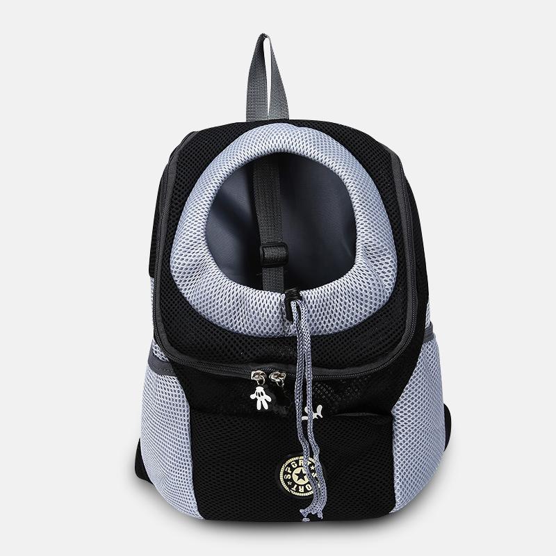 Dog Carrier Backpack Ergonomic Breathable Mesh Safety Hook