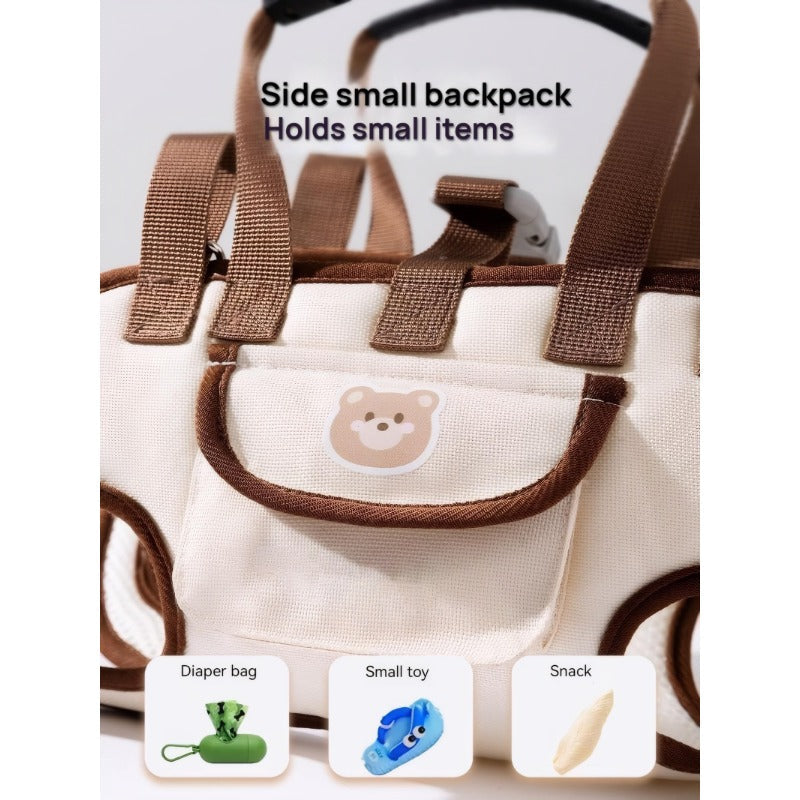 Dog Carrier Breathable Mesh Padded Handle & Adjustable Strap