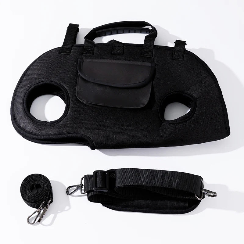 Dog Carrier Breathable Mesh Padded Handle & Adjustable Strap