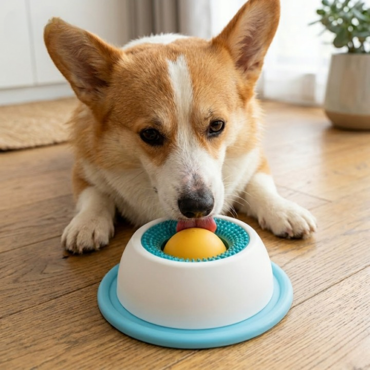 Dog & Cat Lick Mat Slow-Feeding BPA-Free Non-Slip Silicone