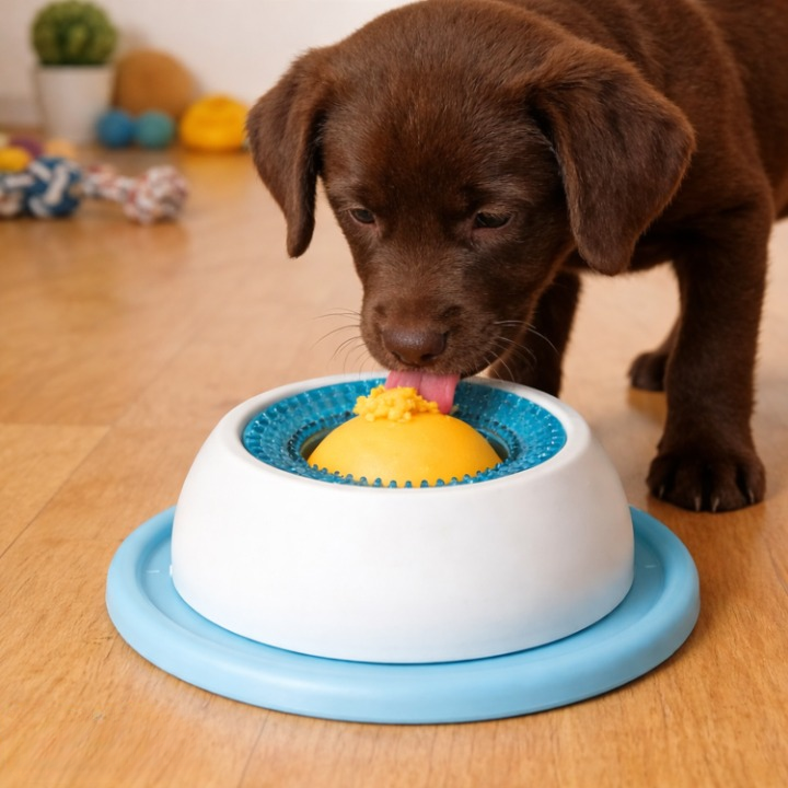 Dog & Cat Lick Mat Slow-Feeding BPA-Free Non-Slip Silicone
