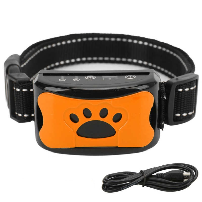 Dog Collar Ultrasound & Vibration USB Rechargeable