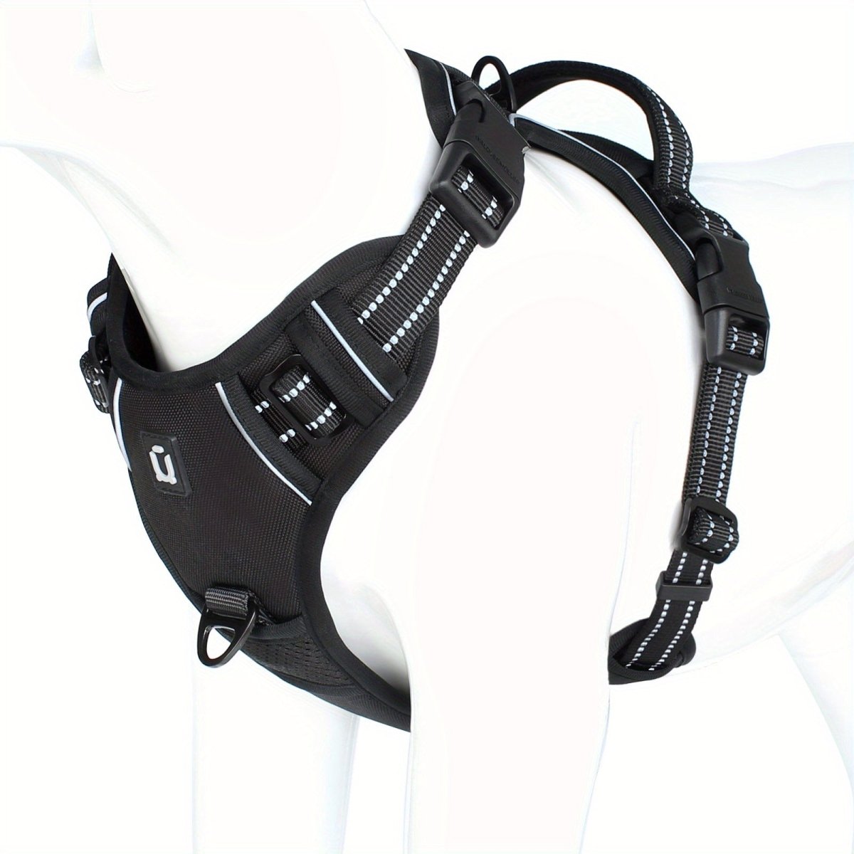 Dog Harness Anti-Pull Padded Handle Breathable Mesh
