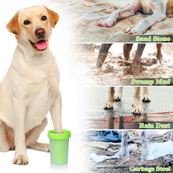 Dog Paw Cleaner Soft Silicone Brushes Travel Size