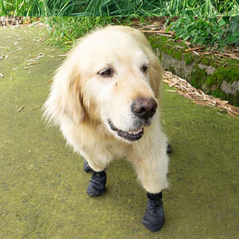 Dog Shoes Waterproof & Breathable Non-Slip Rubber Sole