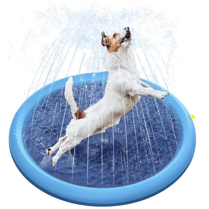 Dog Splash Pad Hose-Connected Foldable & Portable