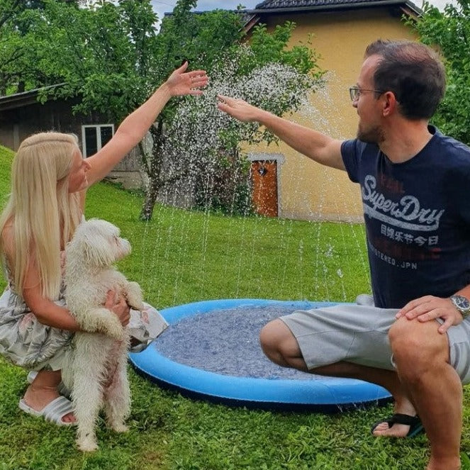 Dog Splash Pad Hose-Connected Foldable & Portable
