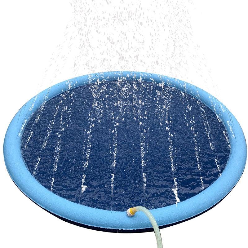 Dog Splash Pad Hose-Connected Foldable & Portable