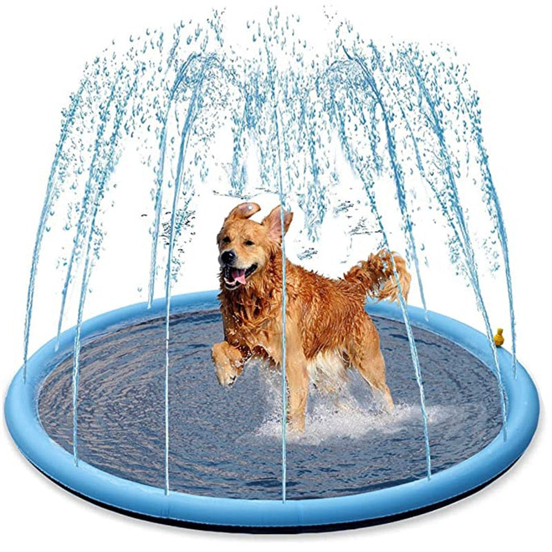 Dog Splash Pad Hose-Connected Foldable & Portable