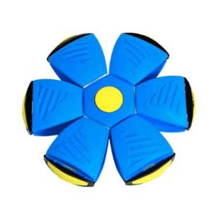 Dog Toy Convertible Flying Disc & Ball Durable Waterproof