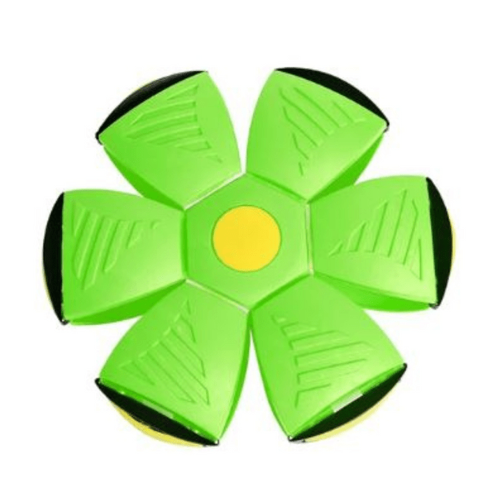 Dog Toy Convertible Flying Disc & Ball Durable Waterproof
