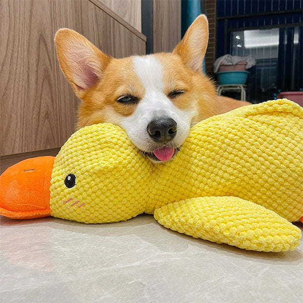 Dog Toy Hand-Sewn & Eco-Friendly Plush Squeaker