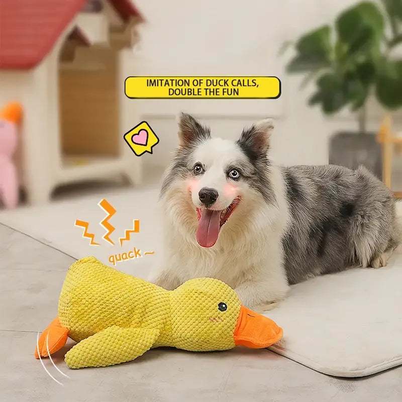 Dog Toy Hand-Sewn & Eco-Friendly Plush Squeaker